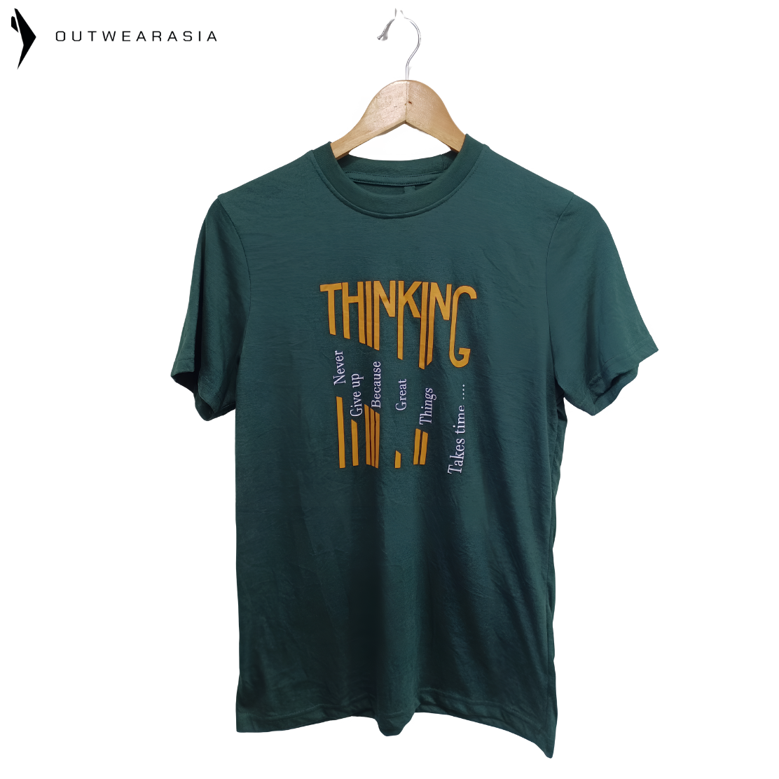 Outwear Men's Thinking Graphic Short Sleeve T-shirt