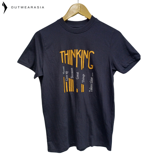 Outwear Men's Thinking Graphic Short Sleeve T-shirt