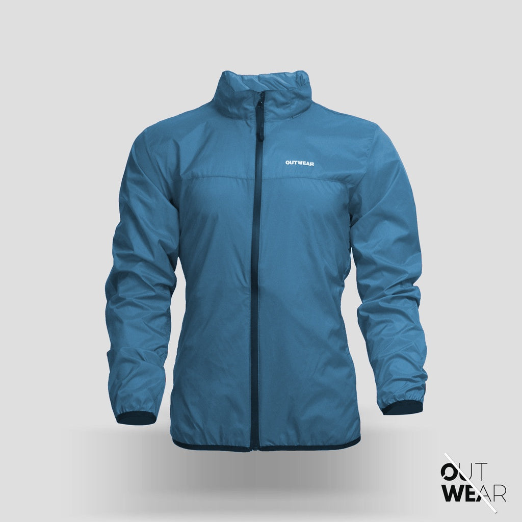 Men's Biker Jacket for Travel with Dust & Windproof | Outwear | Sky blue